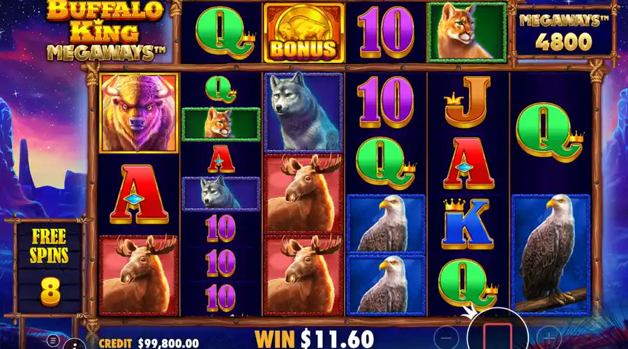 Buffalo King Megaways Slot